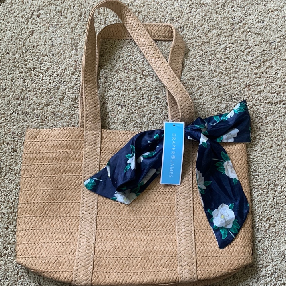 Draper James Everyday straw bag